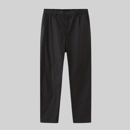 Herrbyxor Casual Bomull Elastan Nylon med Bekväm Passform-5