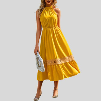 Variant image for Dam Spetsklänning Elegant Polyester för Speciella Tillfällen-1