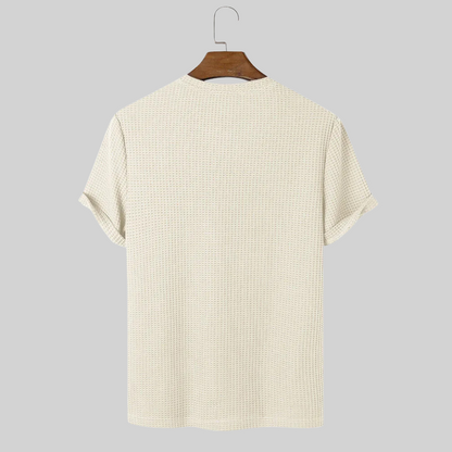 Dam T-shirt Casual Rundhals Polyester Avslappnad Passform-2