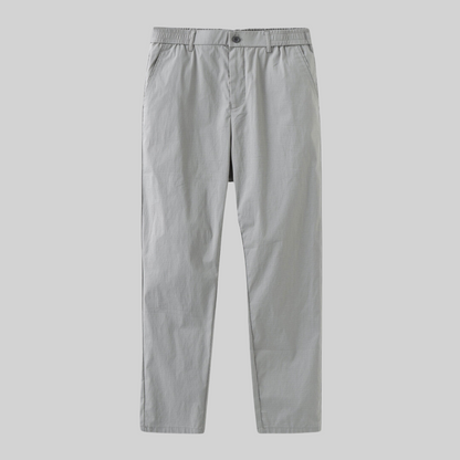 Herrbyxor Casual Bomull Elastan Nylon med Bekväm Passform-2