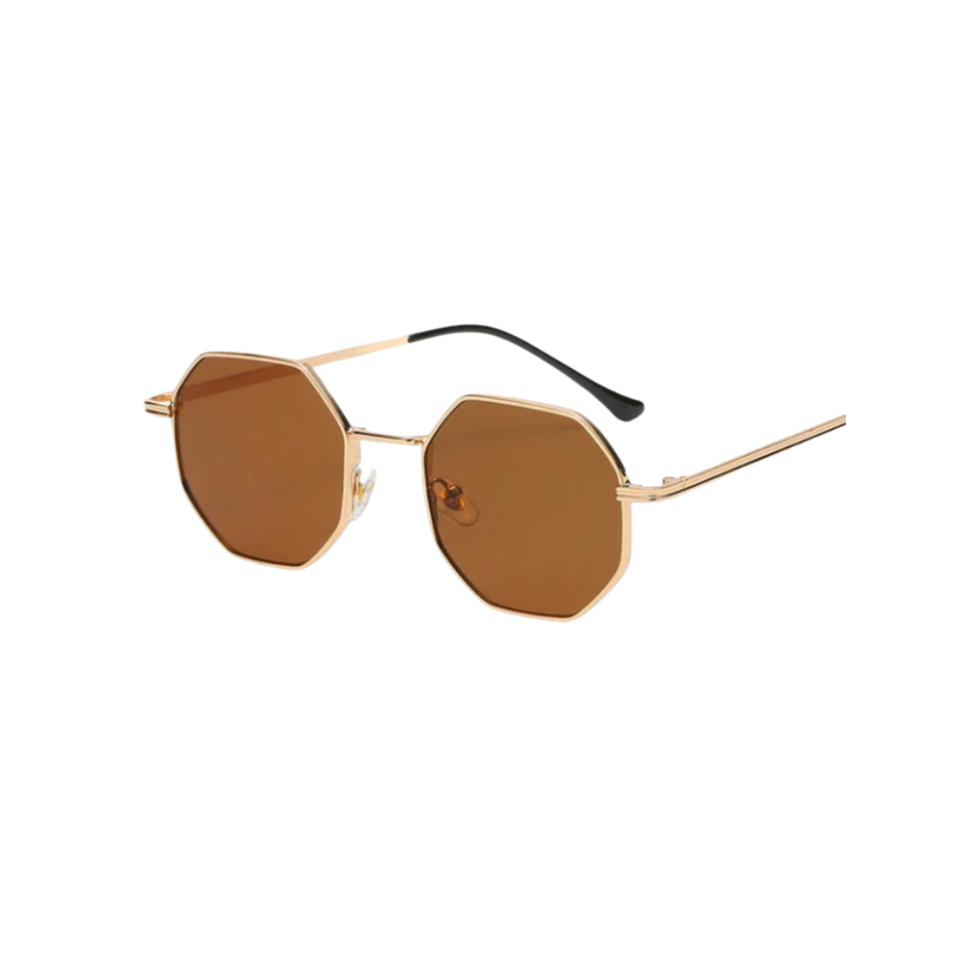 Variant image for Unisex Solglasögon Vintage Metall UV-skyddande Design-3