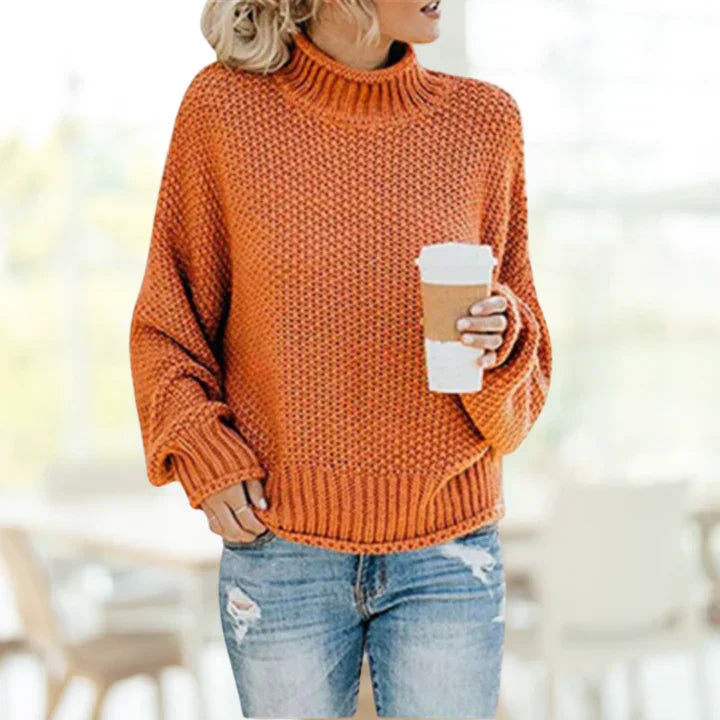 Stickad Dam Tröja Elegant Polyester Regular Fit 7