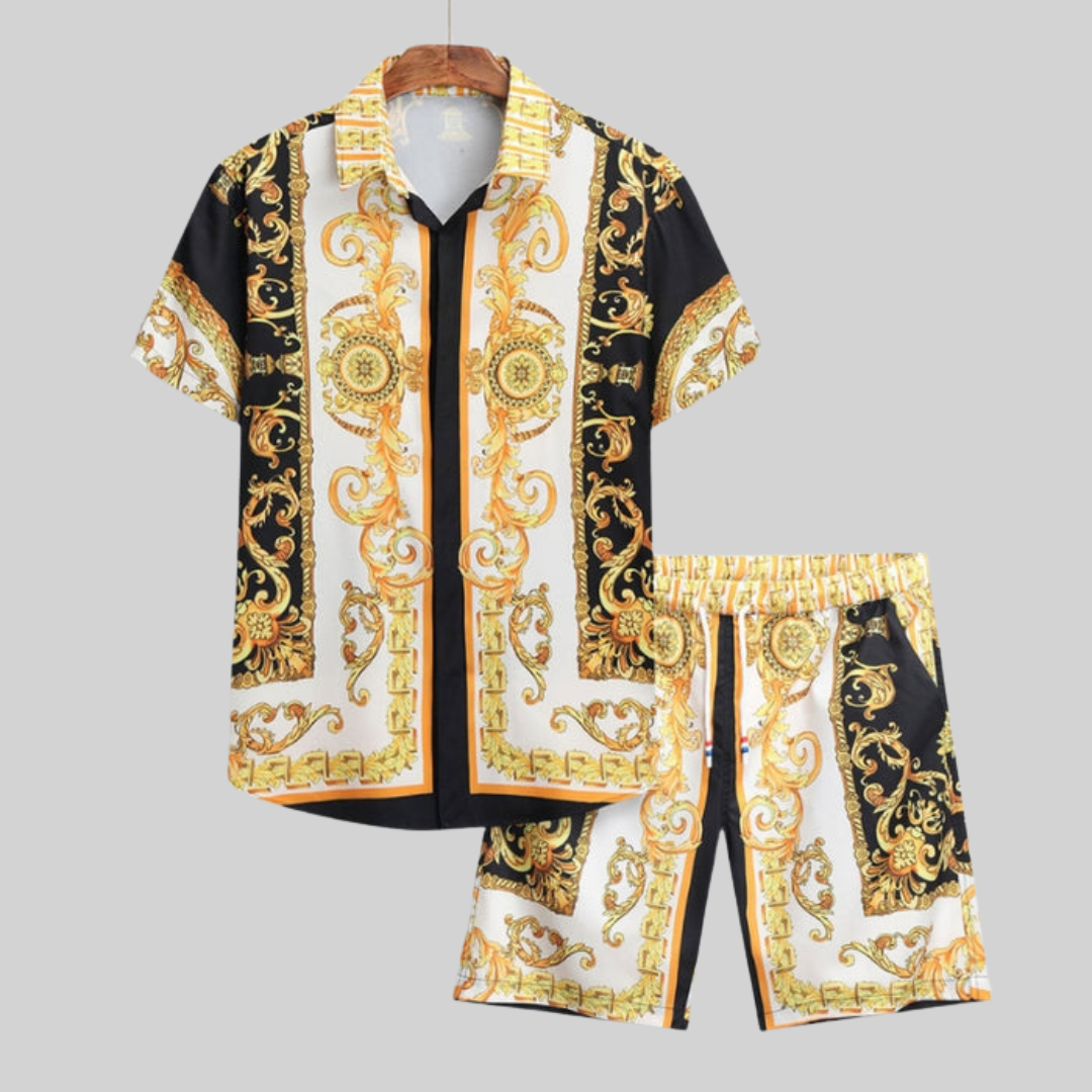 Dam Boho Set Av Polyester Med Avslappnad Passform 2