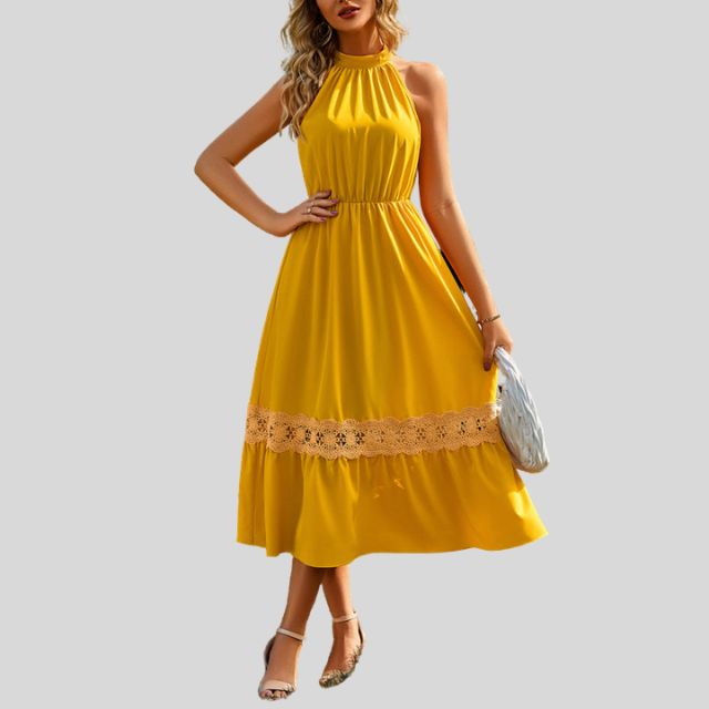 Dam Spetsklänning Elegant Polyester för Speciella Tillfällen-2