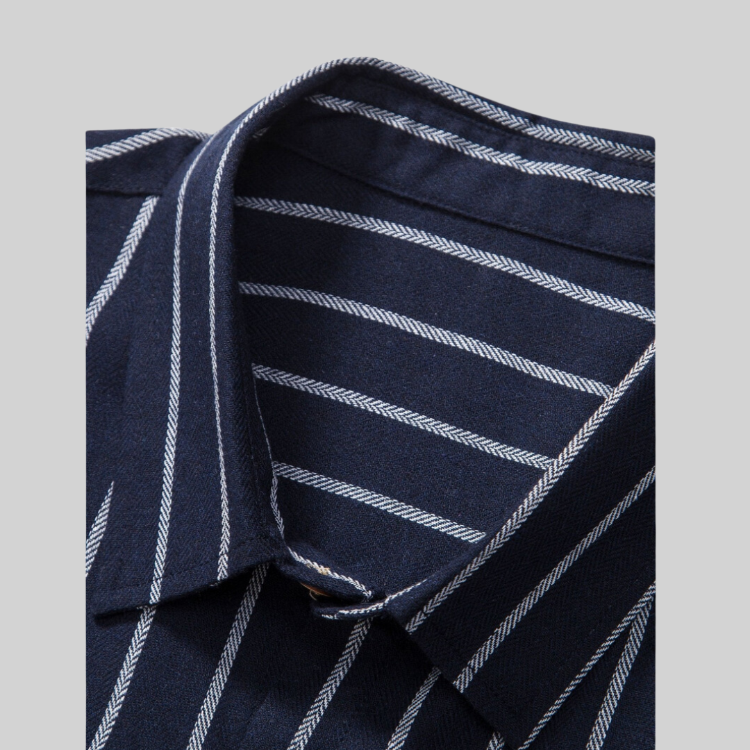 Dam Outfit Set Chic Bomullsblandning Skjorta Byxor-4