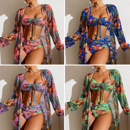 Variant image for Dam Bikini Set Trendig Design Snabbtorkande Material-1