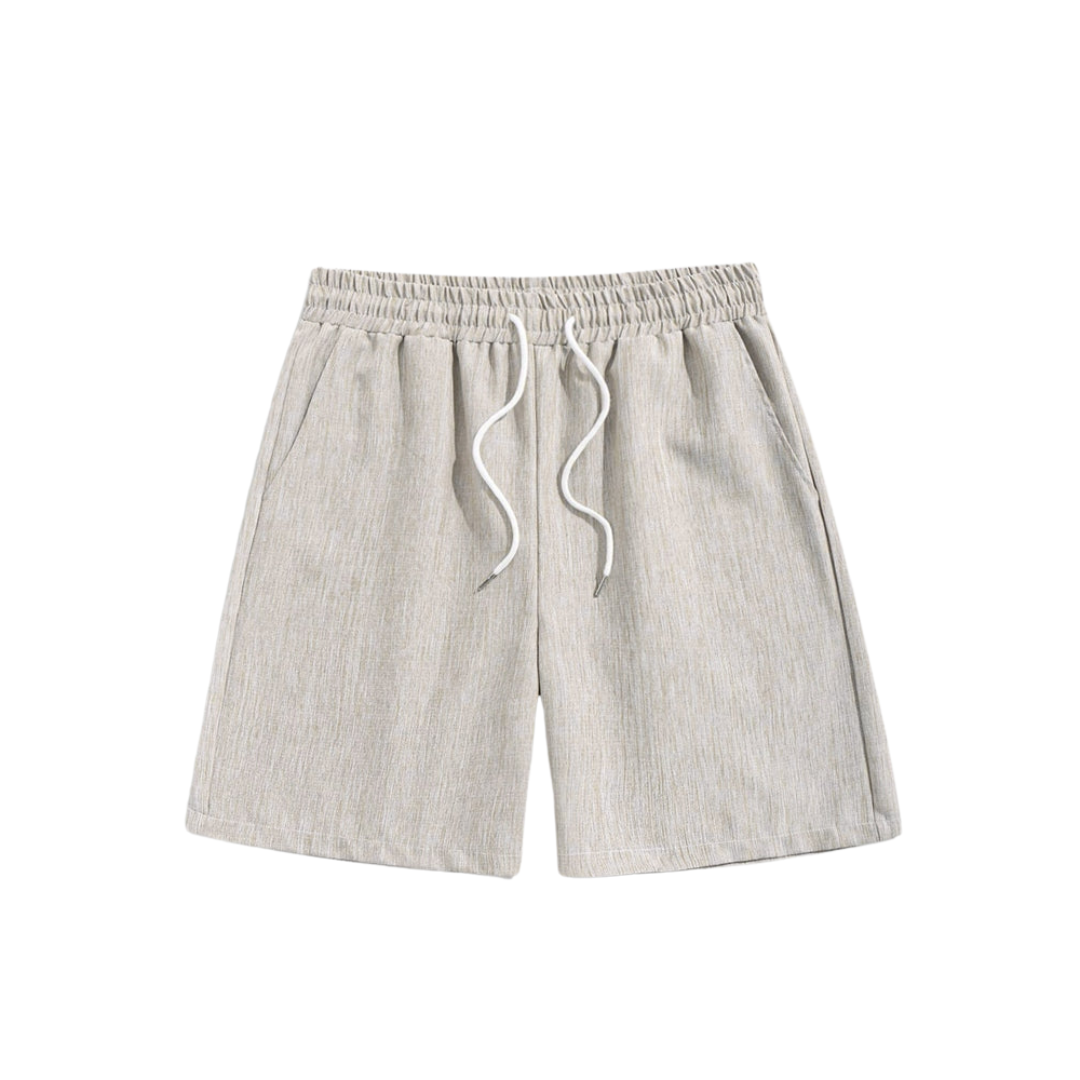Herr Shorts Casual Snörning Polyester Medelhög Midja-1