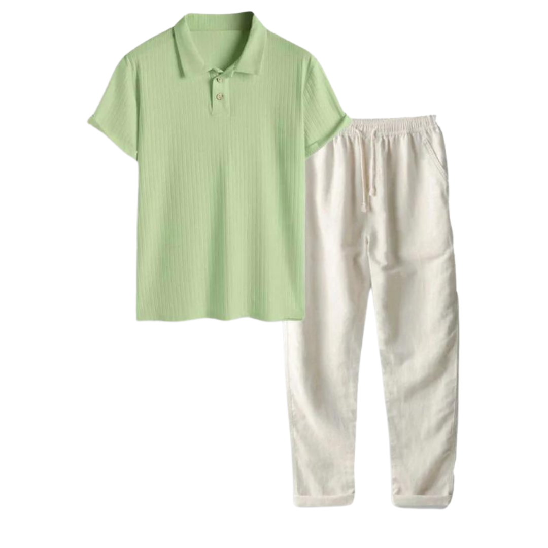 Variant image for Dam Outfit Set Sportig Vintage Polyester-1