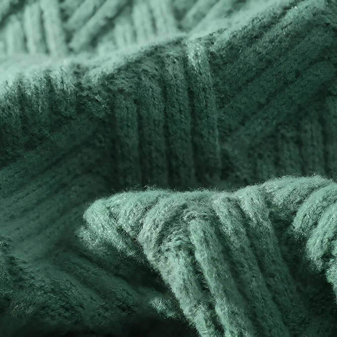 Herr Tröja Texturerad Stickad Design Mjuk Blandning-3