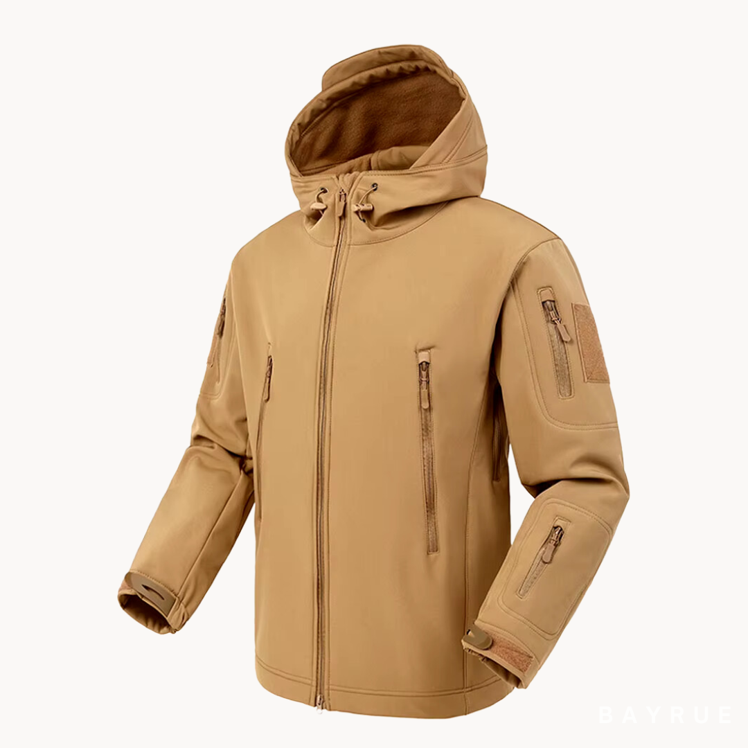 Herrjacka Vattentät Minimalistisk Design För Vinter och Höst-6