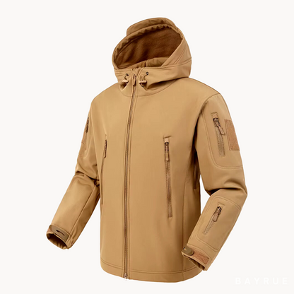 Herrjacka Vattentät Minimalistisk Design För Vinter och Höst-6