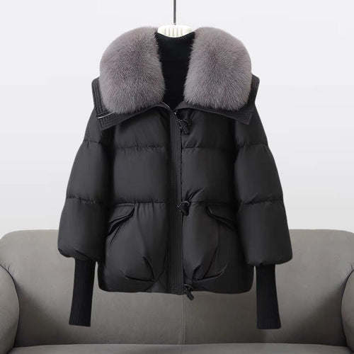 Damjacka Quiltad Elegant Polyester för Damer 1