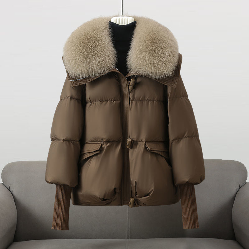 Damjacka Quiltad Elegant Polyester för Damer 3
