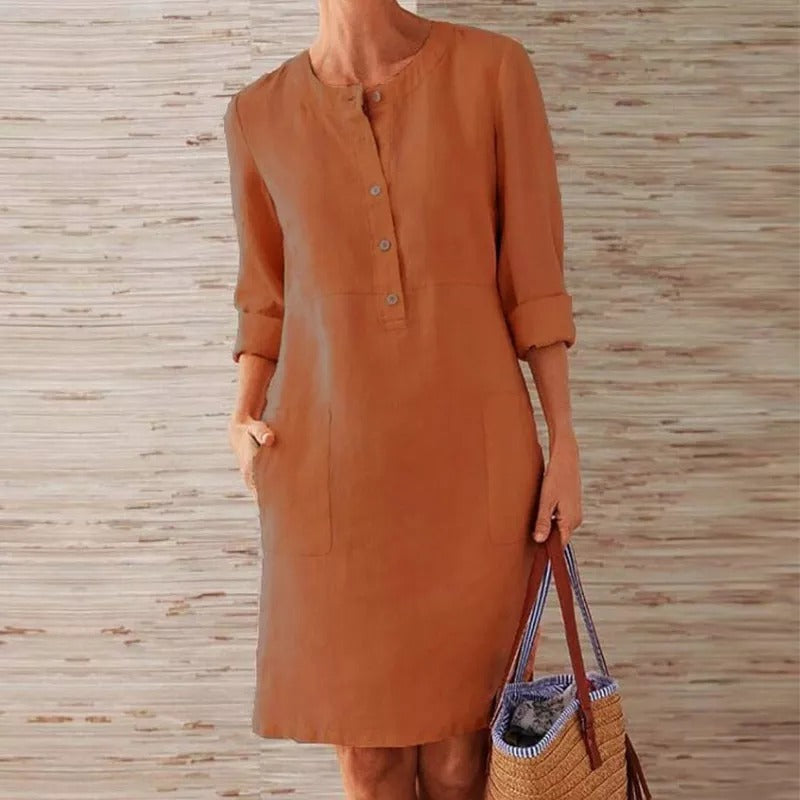 Kvinnoklänning Formell Elegant Mjuk Polyester 6