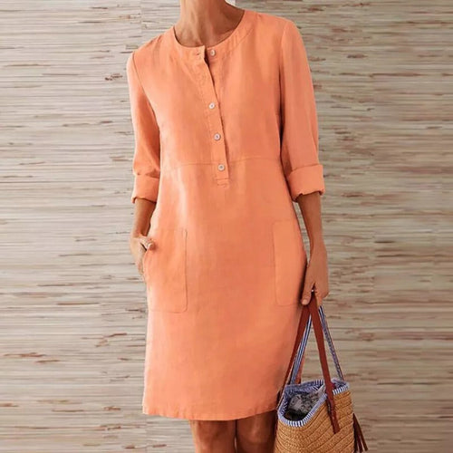 Kvinnoklänning Formell Elegant Mjuk Polyester 1