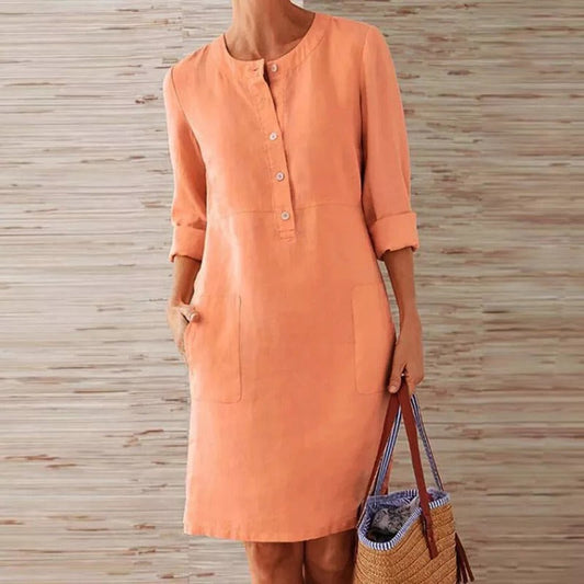 Kvinnoklänning Formell Elegant Mjuk Polyester 1