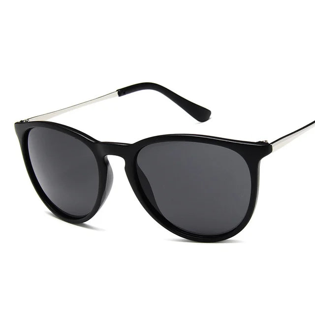 Dam Solglasögon Retro Cat Eye Hållbar Plast med UV-skydd-2
