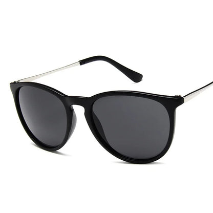 Dam Solglasögon Retro Cat Eye Hållbar Plast med UV-skydd-2