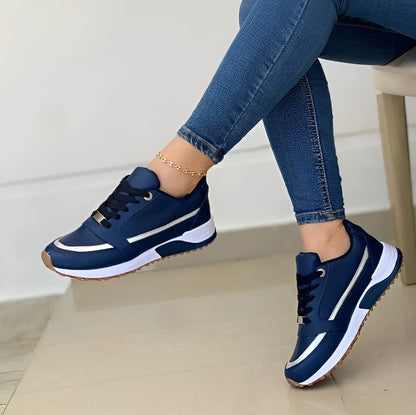 Variant image for Kvinnors Sneakers Modern Textil med Metalliska Detaljer-8