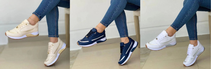Kvinnors Fritidsneakers Modern Syntetiskt Läder-2