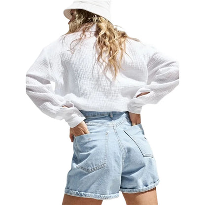 Dam Vinterövertopp Avslappnad Polyester-3