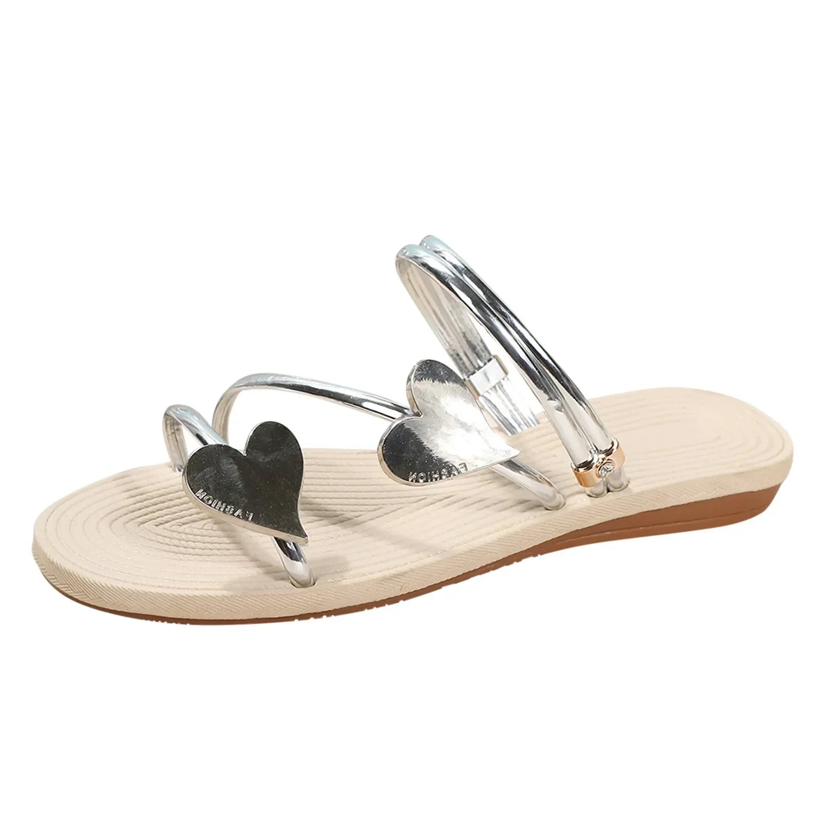 Variant image for Dam Tofflor Hjärtdetalj Syntetiskt Yttertyg-1