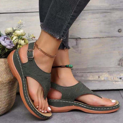 Variant image for Damens Ortopediska Flip-Flops Syntetmaterial Ergonomisk Design-28