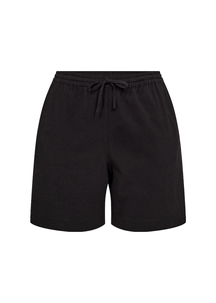 Dam Shorts Avslappnad Bomull Plus Storlek-3