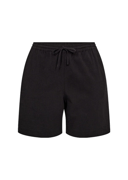 Dam Shorts Avslappnad Bomull Plus Storlek-3