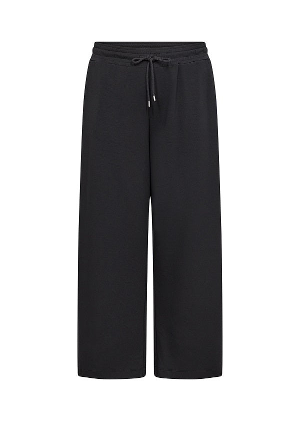 Byxor med Resår i Midjan Dam Lös Passform Modal Polyester Elastan-5