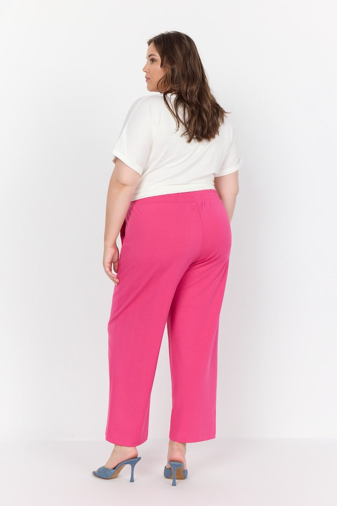 Dam T-Shirt med Rund Halsringning och Tryck – Mjuk Lyocell-Elastan, Lös Passform, Korta Ärmar, Finns i Storlekar S-XXL 6