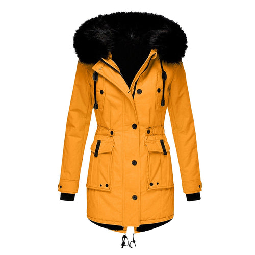 Elegant Dam Parka i Varmt Material för Kalla Väderförhållanden – Flera Storlekar S-4XL 1