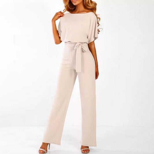 Dam Jumpsuit Elegant Design Bomull Polyester-1