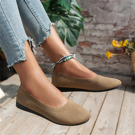 Kvinnors Ortopediska Slip-on Skor Skum Syntetisk-1
