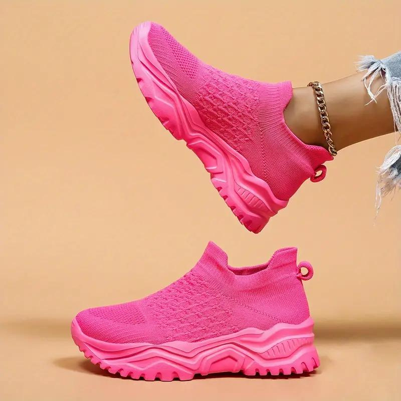 Kvinnors Ortopediska Sneakers Modern Design Syntetmaterial-5