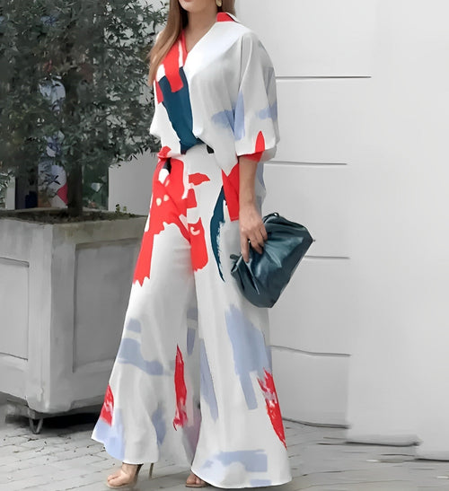 Kvinnors Sommarklänning Elegant Lätt Material-1