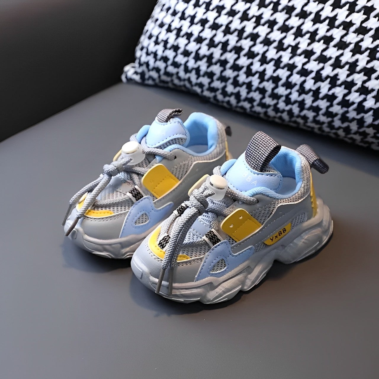 Unisex Barnskor Sneakers Trendig Textil Syntetiska Material 3