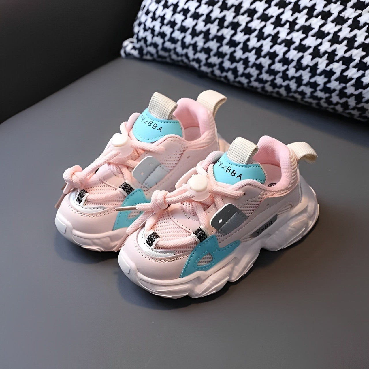 Unisex Barnskor Sneakers Trendig Textil Syntetiska Material 2