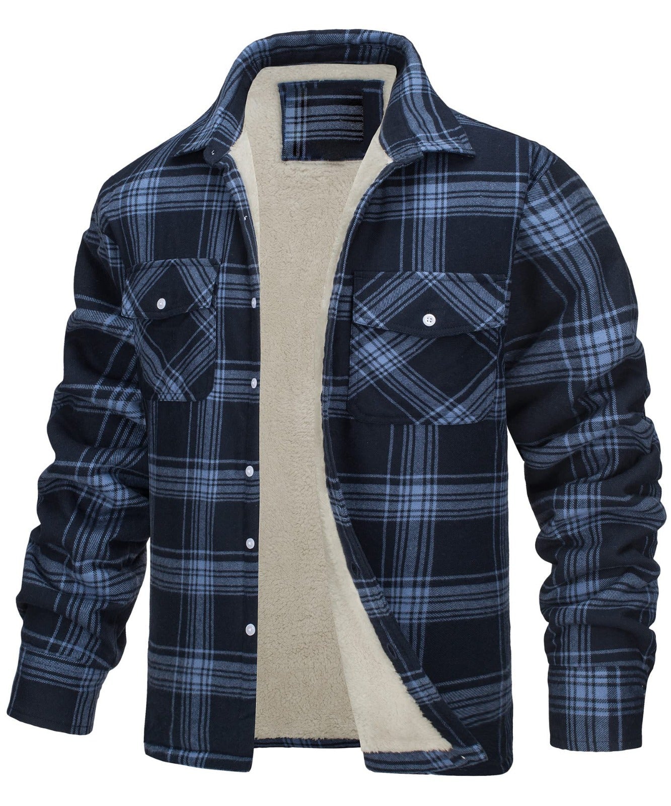 Variant image for Herrjacka Randig Höstjacka i Högkvalitativ Bomull och Polyester-49