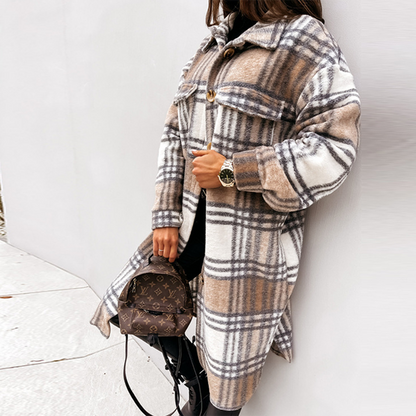 Variant image for Damjacka Puffermantel Fleece Trendig Vinterjacka-21