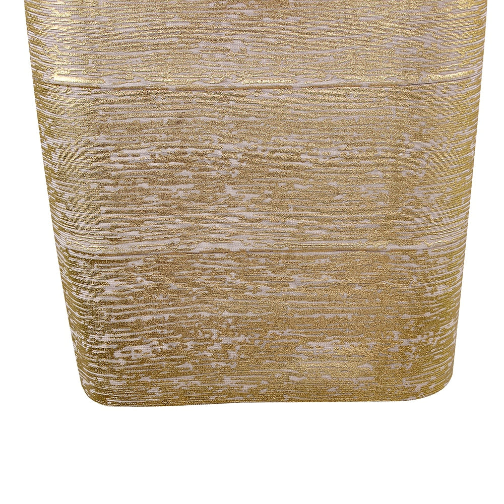 Kvinnor Pennkjol Glittrande Figurnära Nylon Spandex-6