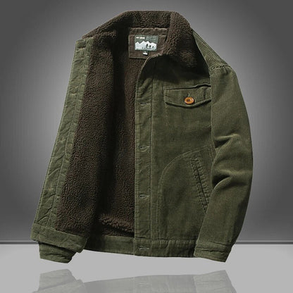 Herr Vinterjacka Modern Polyester Bekväm och Varm-3