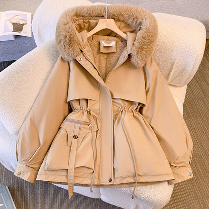 Variant image for Vinterjacka Dam Elegant Ull Polyester Lång-6