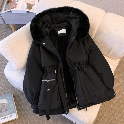 Variant image for Vinterjacka Dam Elegant Ull Polyester Lång-16