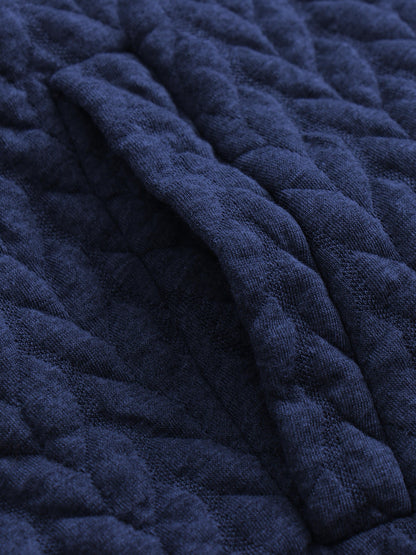 Dam Lång Vinterjacka Oversized Ull och Polyester-3