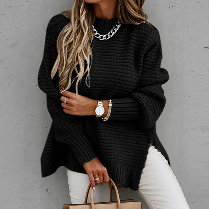 Kvinnor Vintertröja Tidlös Design Högkvalitativt Material 4