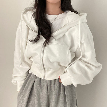 Herr Tröja Huva Lång Ärmar Polyester Avslappnad Stil 4