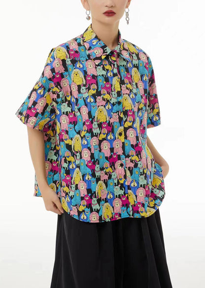 Skjortklänning Dam Lång Luftig 100% Bomull-2