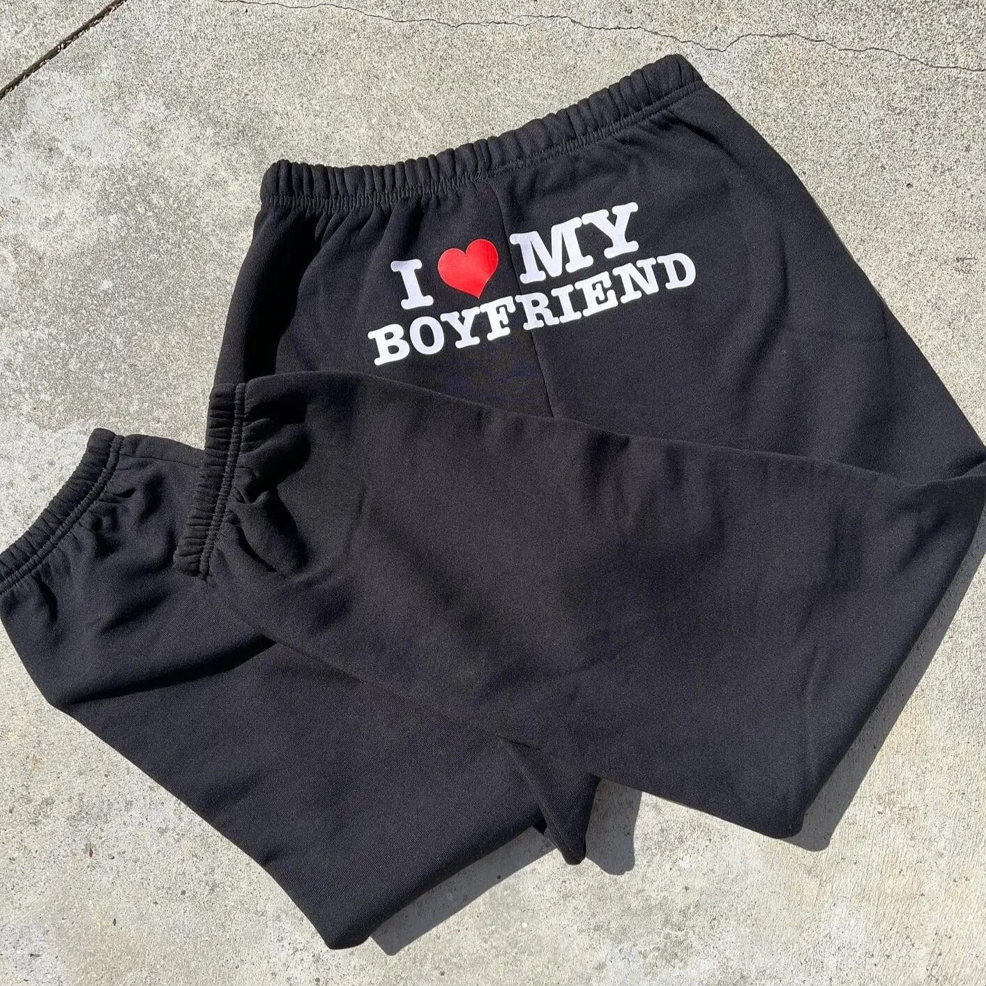 Dam Joggingbyxor Lekfull Design Mjuk Tyg-3