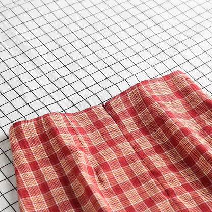 Kvinnors Mini Kjol Karo Polyester Pennsilhuett-5